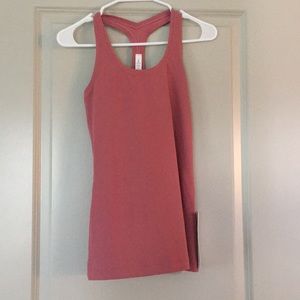 Lululemon cool racerback tank 6, cherry tint